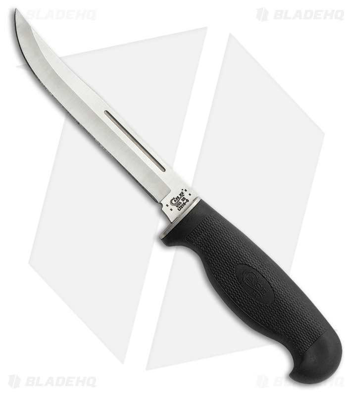 Case Cutlery Lightweight Hunter Fixed Blade Knife Black (5" Satin