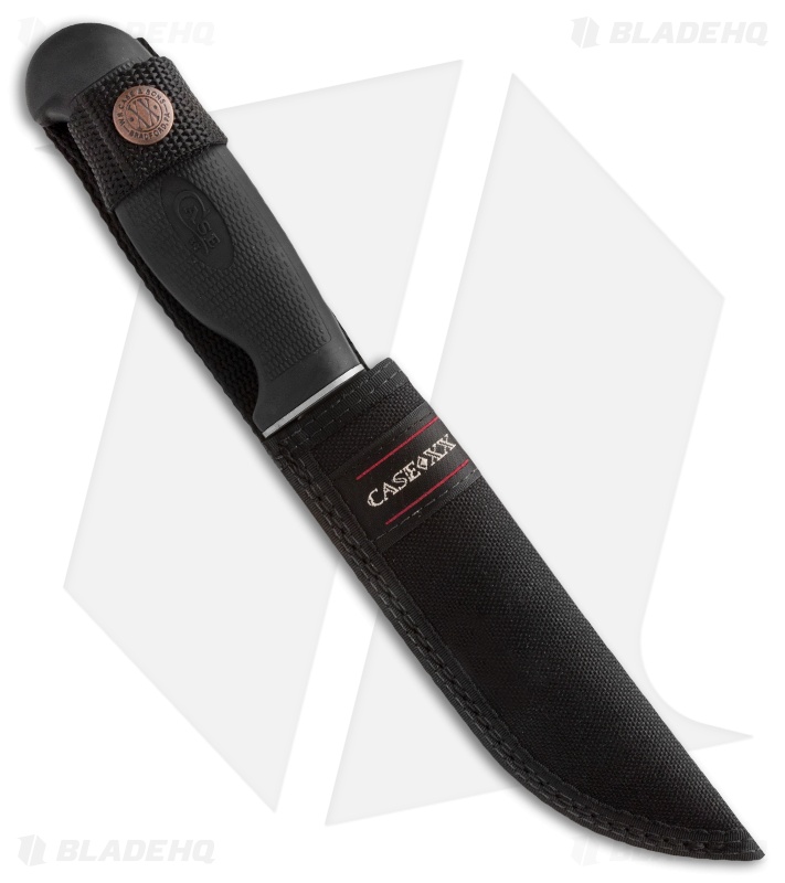 Case Lightweight Hunter Skinner Knife 4.75" Black Santoprene (LT233-5 SS) 00588