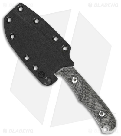Chris Reeve Backpacker MagnaCut Fixed Blade Knife Black Micarta (4" Satin)