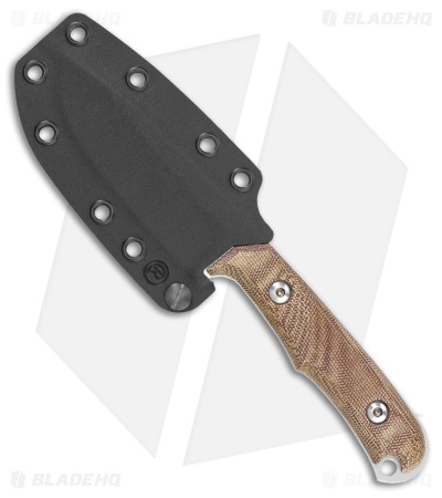 Chris Reeve Backpacker MagnaCut Fixed Blade Knife Natural Micarta (4" SW)