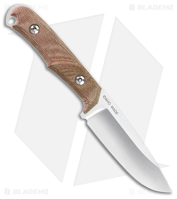 Chris Reeve Backpacker MagnaCut Fixed Blade Knife Natural Micarta (4" SW)