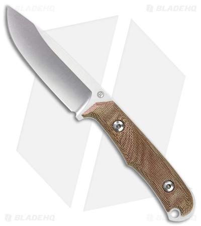 Chris Reeve Backpacker MagnaCut Fixed Blade Knife Natural Micarta (4" SW)