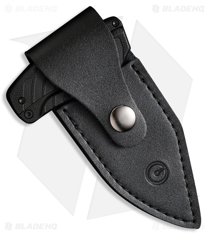 CIVIVI Typhoeus Fixed Blade Knife Black G-10 (2.3" Black Stonewash) C21036-1