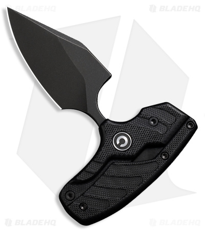 CIVIVI Typhoeus Fixed Blade Knife Black G-10 (2.3" Black Stonewash) C21036-1