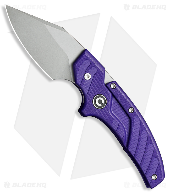 CIVIVI Typhoeus Fixed Blade Purple G-10 (BB) - Blade HQ
