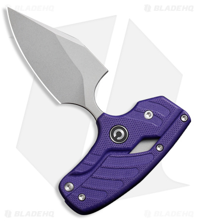 CIVIVI Typhoeus Fixed Blade Knife Purple G-10 (2.3" Bead Blast) C21036-2