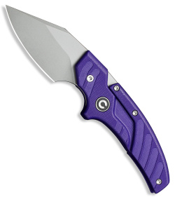 CIVIVI Typhoeus Fixed Blade Knife Purple G-10 (2.3&quot; Bead Blast) C21036-2 | 203018