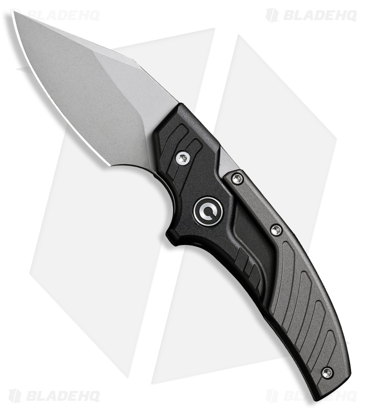 CIVIVI Typhoeus Fixed Black/Gray Al (BB) - Blade HQ