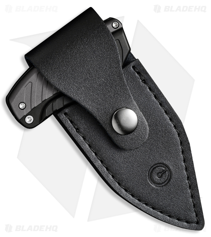 CIVIVI Typhoeus Fixed Blade Knife Black/Gray Aluminum (2.3" Bead Blast) C21036-3