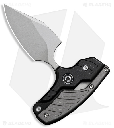 CIVIVI Typhoeus Fixed Blade Knife Black/Gray Aluminum (2.3" Bead Blast) C21036-3