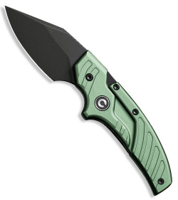 CIVIVI Typhoeus Fixed Blade Knife Green Aluminum (2.3" Black Stonewash) C21036-4