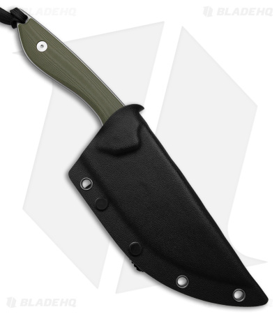 CIVIVI Concept 22 Fixed Blade Knife Green G-10 (4.8" Satin) C21047-2