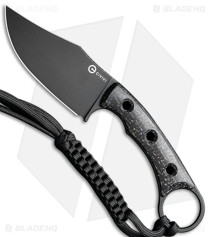 CIVIVI Midwatch Fixed Blade Black Micarta (BSW) - Blade HQ