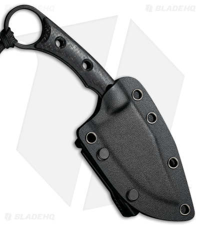CIVIVI Midwatch Fixed Blade Knife Black Micarta (3.4" Black SW) C20059B-1