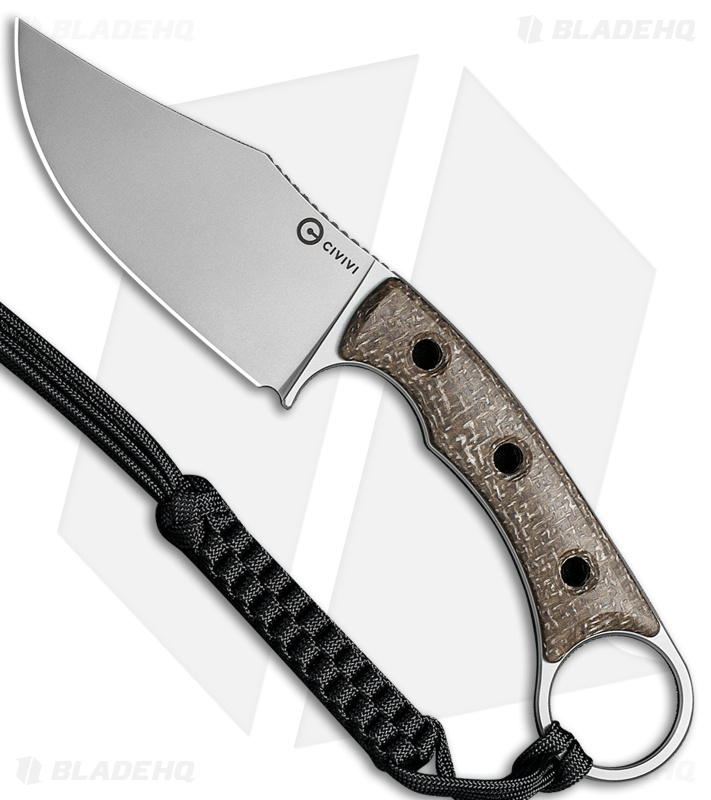CIVIVI Midwatch Fixed Blade Brown Micarta (BB) - Blade HQ
