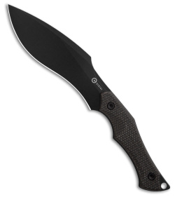 CIVIVI Vaquita II Fixed Blade Knife Black G-10 (3.2" Black Stonewash) C047C-3