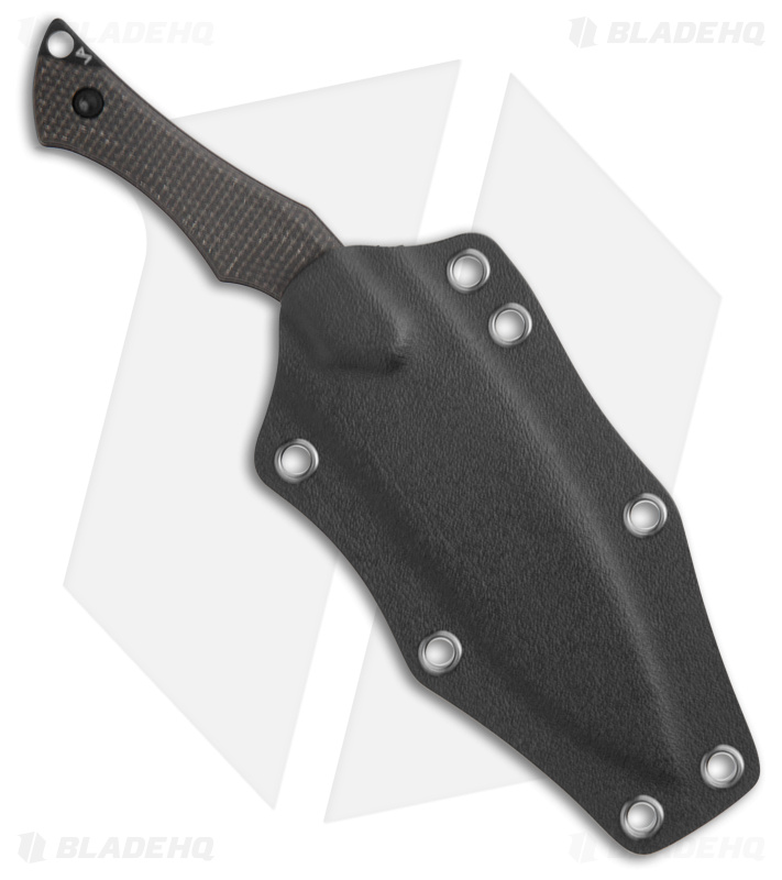CIVIVI Vaquita II Fixed Blade Knife Black G-10 (3.2" Black Stonewash) C047C-3