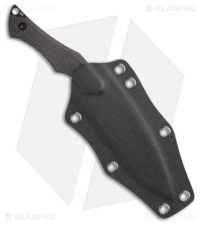 CIVIVI Vaquita II Fixed Blade Knife Black G-10 (3.2" Black Stonewash) C047C-3