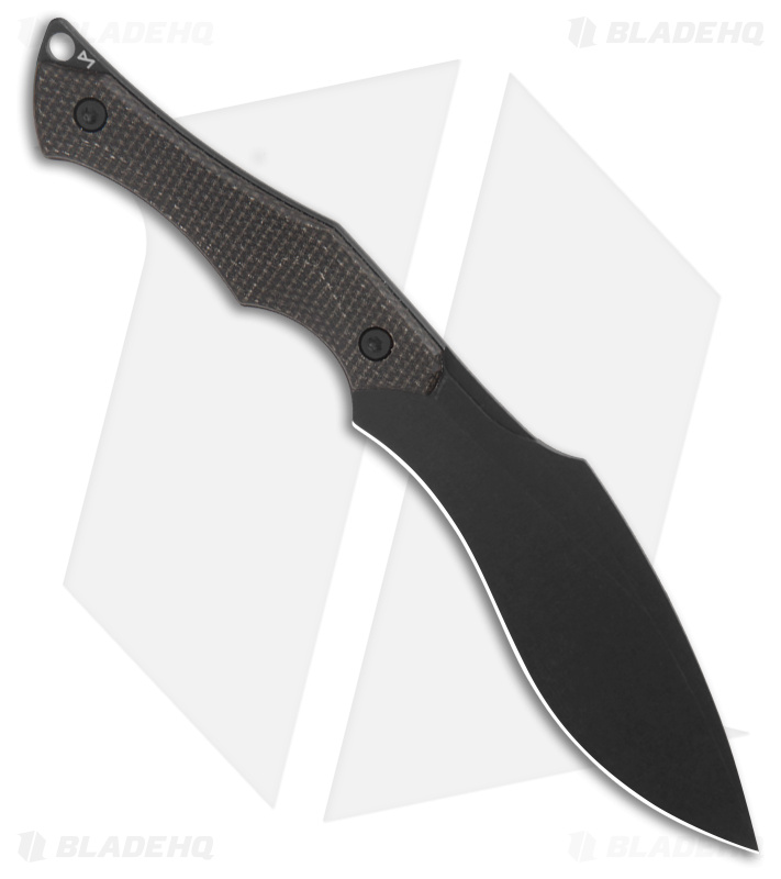 CIVIVI Vaquita II Fixed Blade Knife Black G-10 (3.2" Black Stonewash) C047C-3