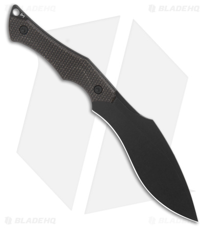 CIVIVI Vaquita II Fixed Blade Knife Black G-10 (3.2" Black Stonewash) C047C-3