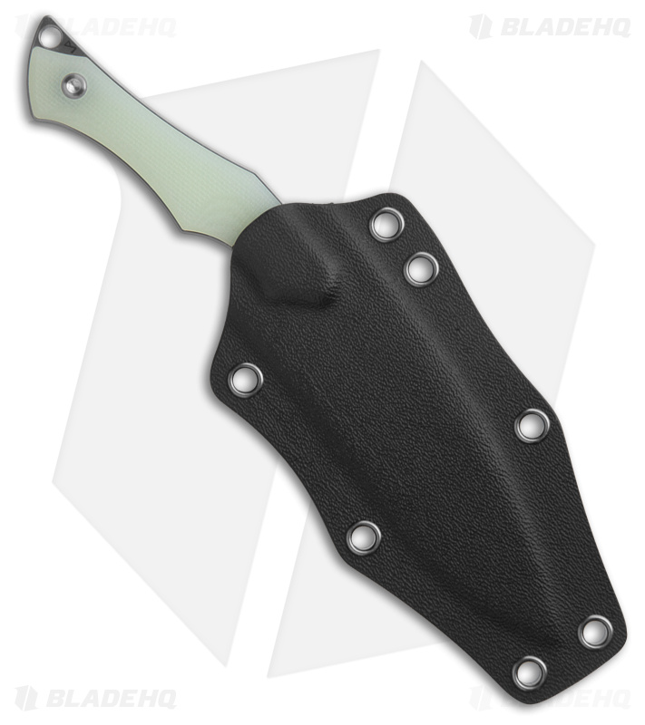 CIVIVI Vaquita II Fixed Blade Knife Natural Jade G-10 (3.2" Satin) C047C-2
