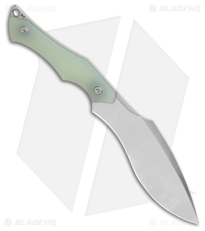 CIVIVI Vaquita II Fixed Blade Knife Natural Jade G-10 (3.2" Satin) C047C-2