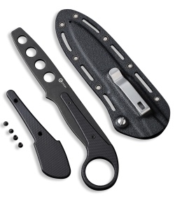 CIVIVI Varius Fixed Blade Trainer Black G-10 (3.26" Black Stonewash)