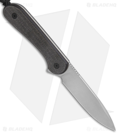 CIVIVI Elementum Fixed Blade Knife Dark Green Micarta (4" Satin) C2105B