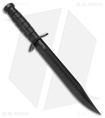 Cold Steel Leatherneck Bowie Fixed Blade Knife (10.5" Black)