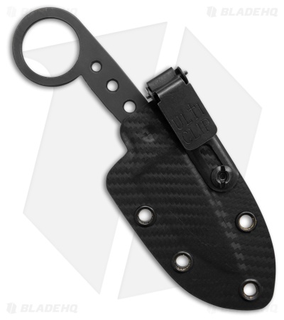 Excalibur Outdoors Bird & Trout Fixed Blade Knife Black (2.625" Black)