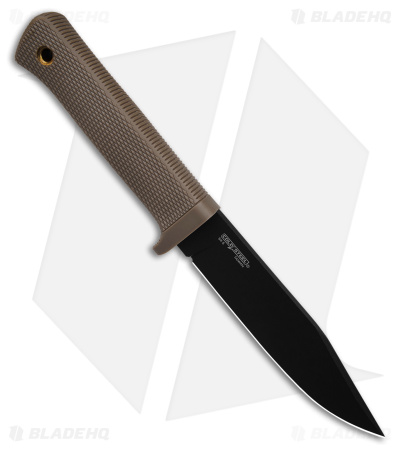 Cold Steel SRK-C Compact Fixed Blade Knife Dark Earth Kray-Ex (5" Black SK-5)