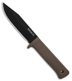 Cold Steel SRK-C Compact Fixed Blade Knife Dark Earth Kray-Ex (5" Black SK-5)