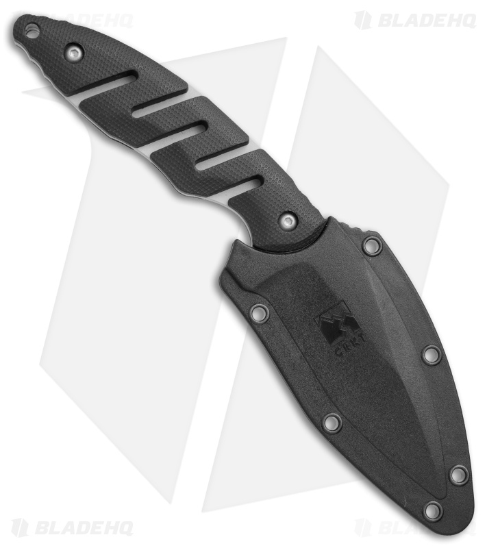 CRKT Ryan Plan B Fixed Blade Knife Zytel (2.8" Bead Blast Serr) 2813