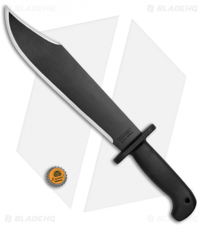 Cold Steel Black Bear Bowie Fixed Blade Knife (12" Black) 97SMBWZ