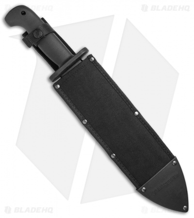 Cold Steel Black Bear Bowie Fixed Blade Knife (12" Black) 97SMBWZ