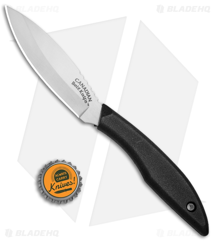 Cold Steel Canadian Belt Fixed Blade Knife (4" Satin) 20CBL