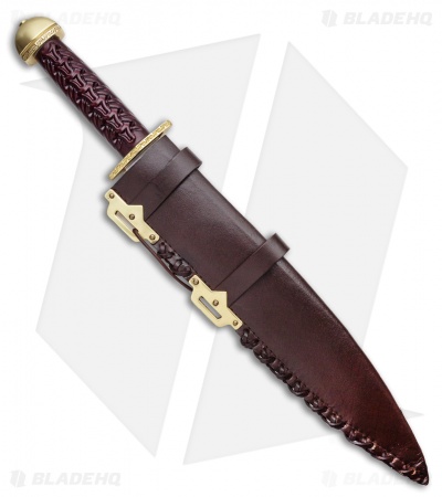 Cold Steel Chieftan's Sax Fixed Blade Knife Sal Wood (13.875 Satin) 88HUK