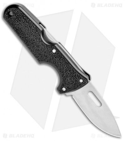 Cold Steel Click-N-Cut Exchangeable Blade Knife Black ABS (2.5" Stonewash)