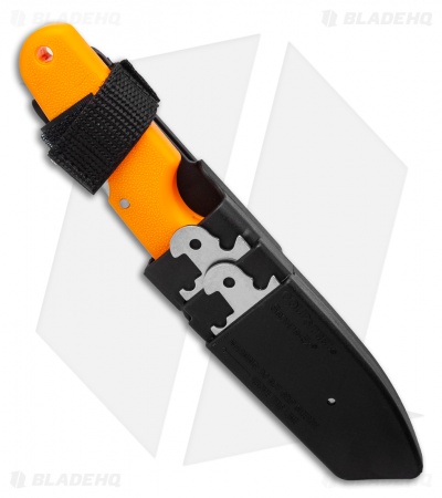 Cold Steel Click-N-Cut Hunter Knife Orange ABS (2.5" Stonewash)