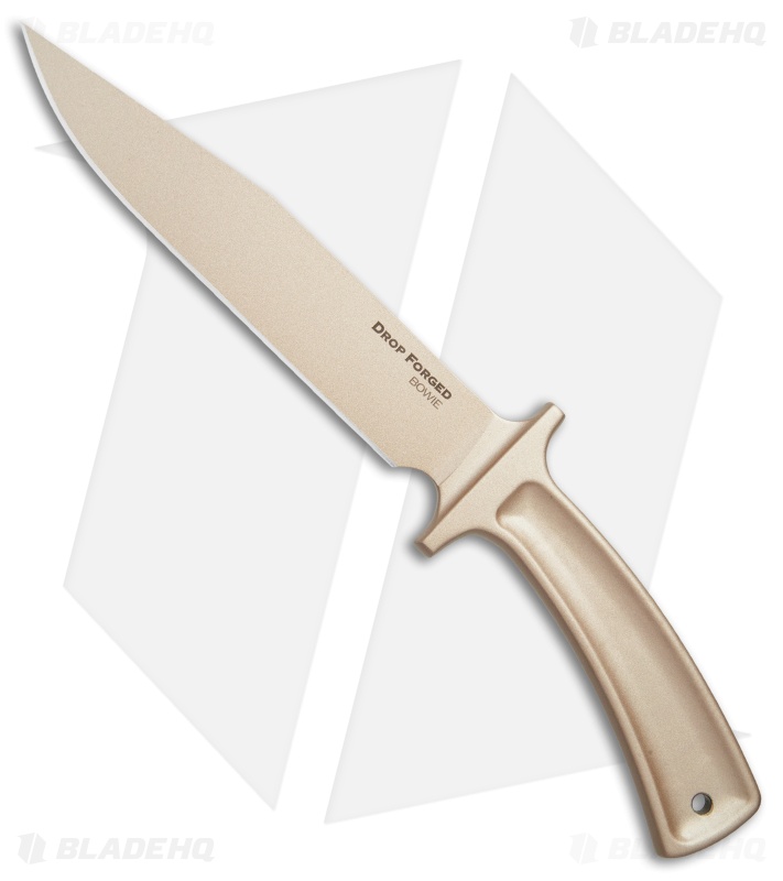 Cold Steel Drop Bowie Fixed Blade Knife (6.75" Bronze) 36MD Blade HQ