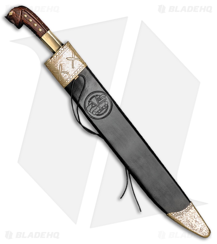 Cold Steel WWII Filipino Memorial Bolo Machete Rosewood (21" Satin) 88CT