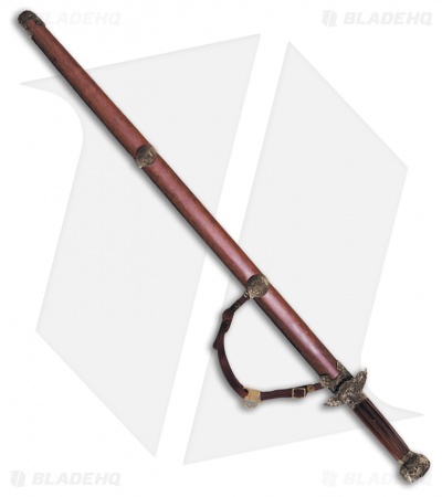 Cold Steel Gim Sword Redwood w/ Brass Guard (30" Satin) 88G