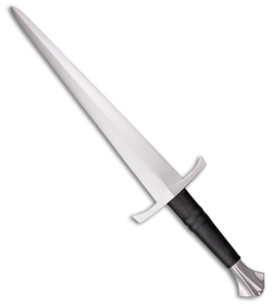 Cold Steel Italian Dagger w/ Leather Scabbard (13.1" Satin) 88ITD