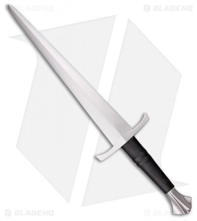 Cold Steel Italian Dagger w/ Leather Scabbard (13.1" Satin) 88ITD