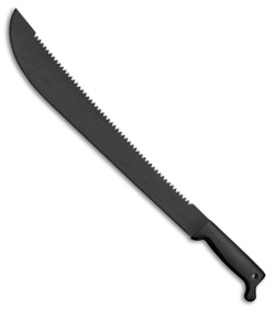 Cold Steel Latin Style Machete Plus w/ Sawback (18" Black) 97AM18DS