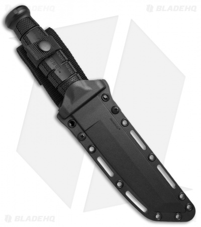 Cold Steel Leatherneck Tanto Fixed Blade Knife (7" Black Powdercoat D2) 39LSFCT