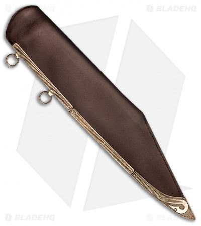 Cold Steel Long Sax Fixed Blade Knife Rosewood (17.25" Damascus) 88HVA