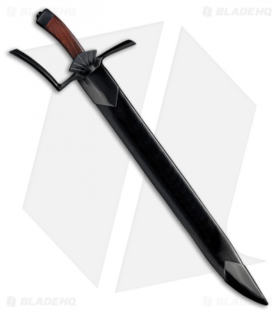 Cold Steel MAA Messer Sword w/ Rosewood Handle (22" Black) 88GMSSM