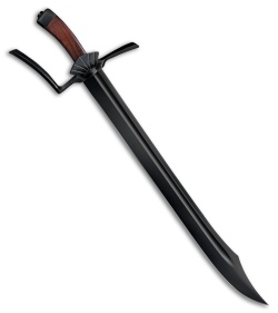 Cold Steel MAA Messer Sword w/ Rosewood Handle (22" Black) 88GMSSM