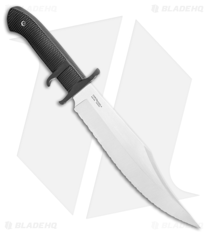 Cold Steel Marauder Knife Fixed Blade (9" Stonewash Serrated) 39LSWBS